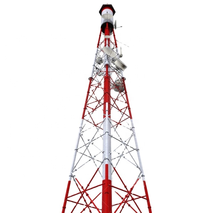 20, 26, 32, 40 м, 4G, сотовый телефон, телекоммуникационная сигнальная антенна, 5G, сотовая сталь, телекоммуникационная базовая станция, башня