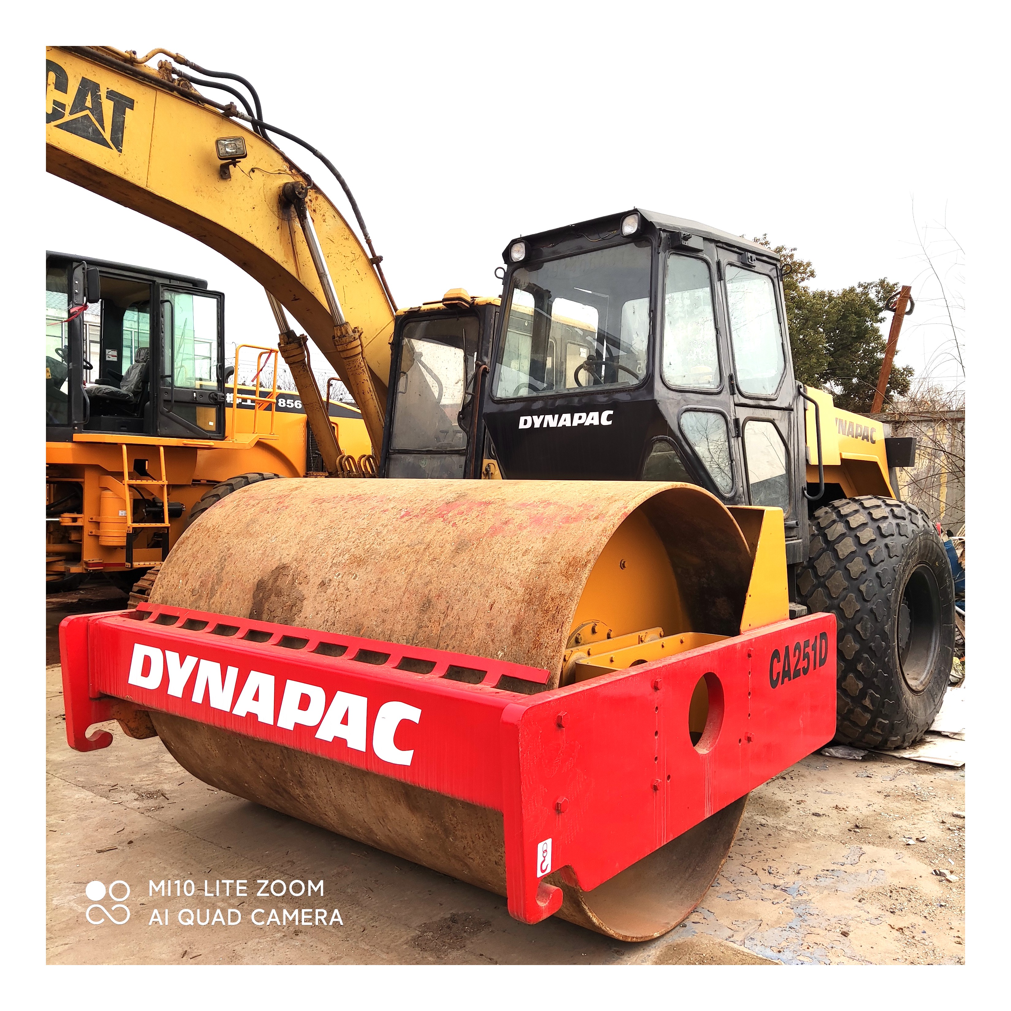 Б/у дорожный каток Dynapac CA251D, уплотнитель Dynapac, 12 тонн, уплотнитель почвы