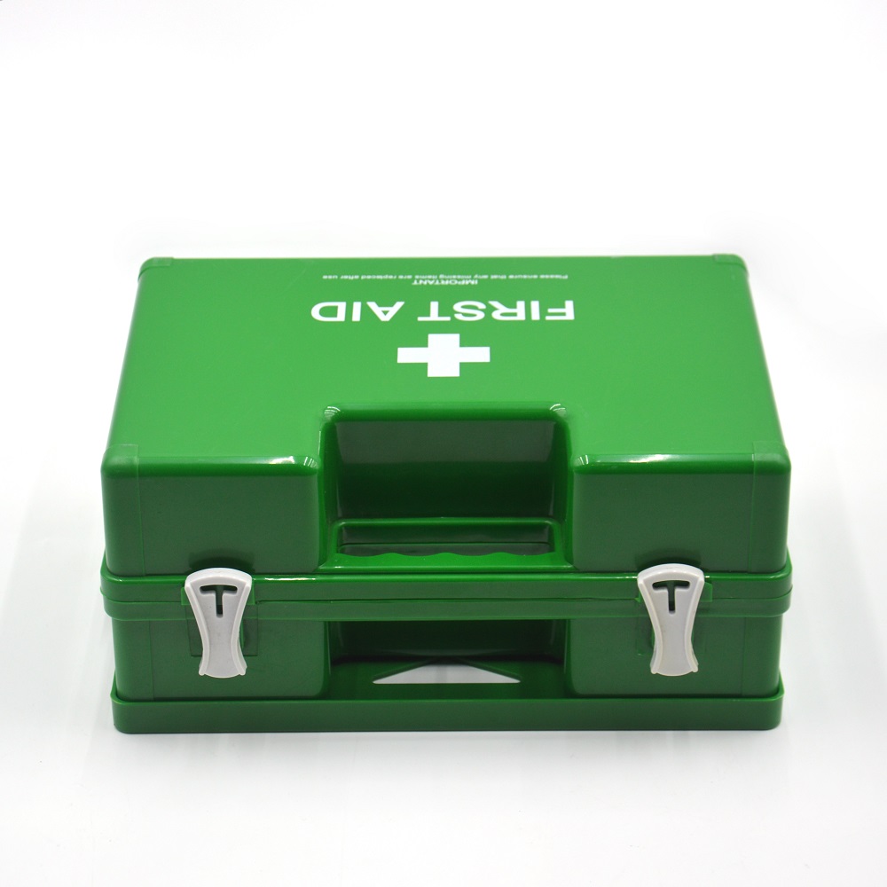 Hot selling optional medical content items empty plastic first aid box