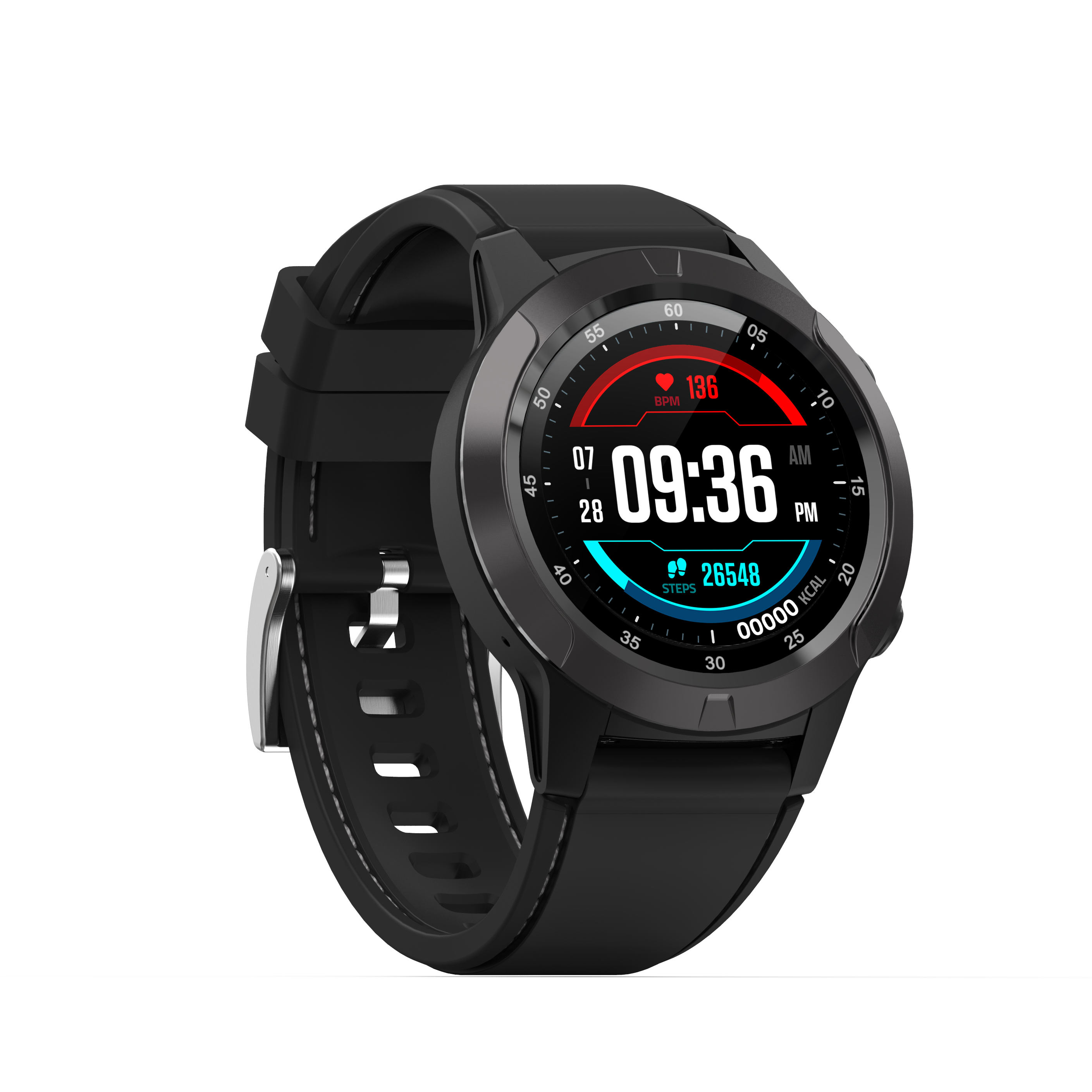 Vivistar M4 Smart Watch GPS Sport Tracker Waterproof Calling Full Touch Blood Pressure Fitness Watch For Men and Woman