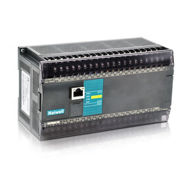 Ethernet rs485 rs232 Haiwell H60S0T-e PLC контроль насоса дешевые modbus Бесплатная высокоскоростное программное обеспечение plc Простота в использовании