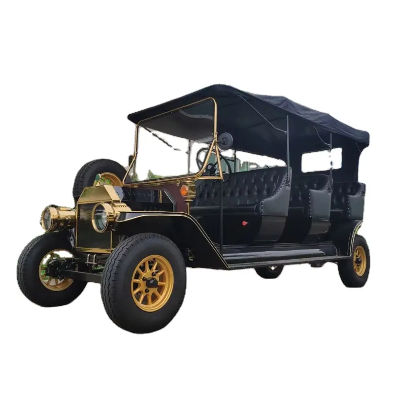 Classic luxury car for resort hotel sightseeing tourism wedding golf cart