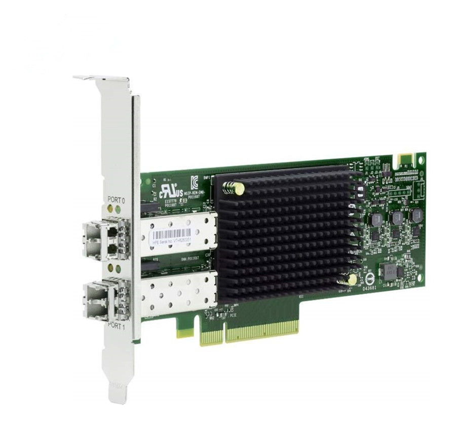 Хорошая цена Q0L14A оригинальный розничный HPE SN1200E 16 Гб двухпортовый волоконный канал HBA 870002-001 для HPE сервера G8/G9/G10