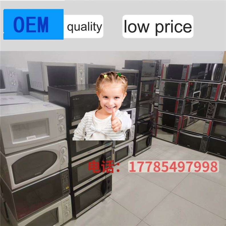 used 110V 60Hz LED Display Microwave Oven With Turntable And Cavity