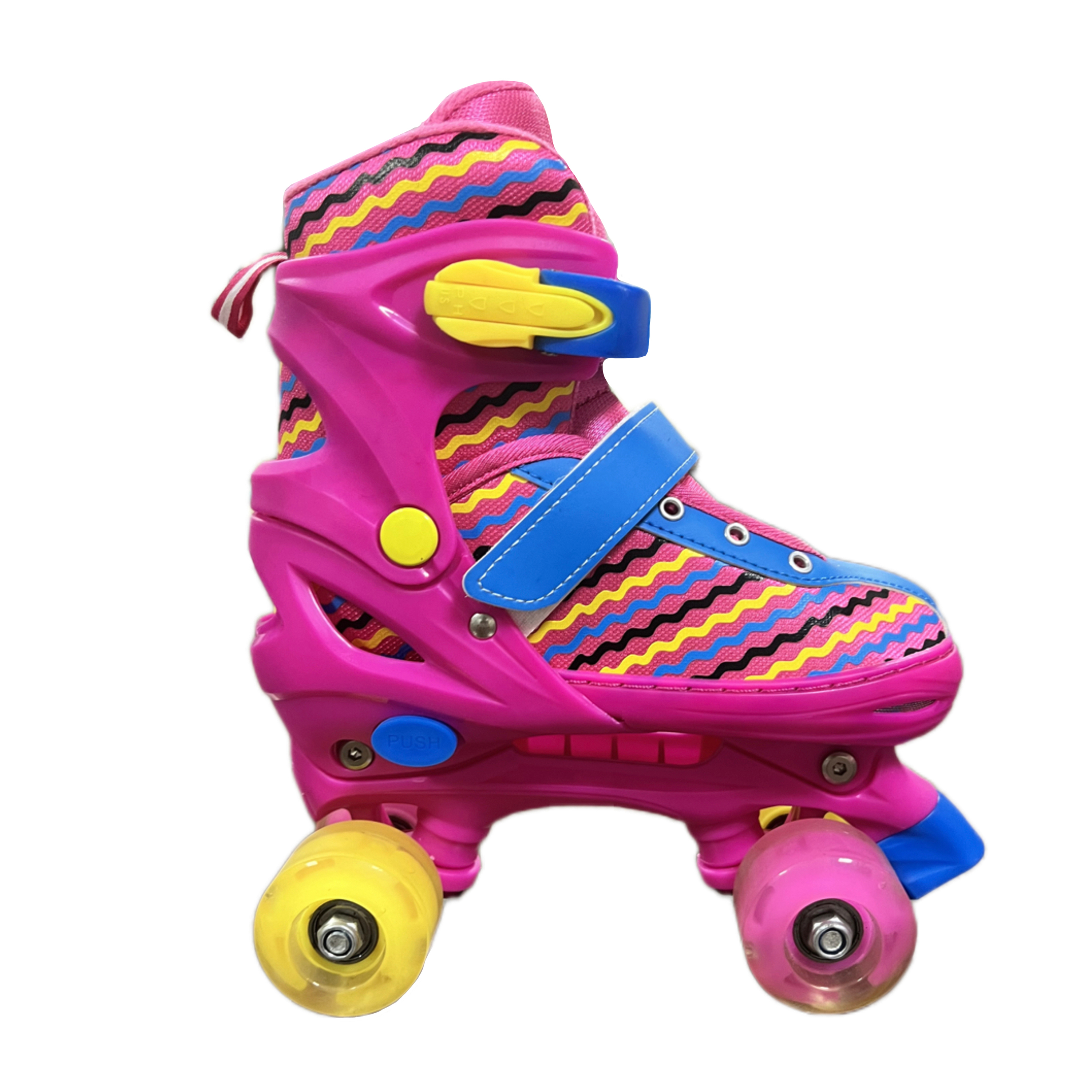 EACHkids Roller Skate Skating Shoes Adjustable Inline Flashing Roller For Children Kids Girls