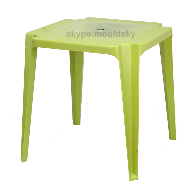 Plastic Injection Outdoor Indoor Family Furniture Plastic Table Mould Maker in Taizhou China