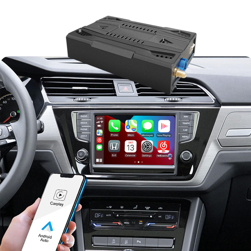 Android 9,0 PX6 система 4G 64G беспроводной CarPlay AI Box Автомобильный мультимедийный плеер для KIA VW Fiat Buick Ford Volvo