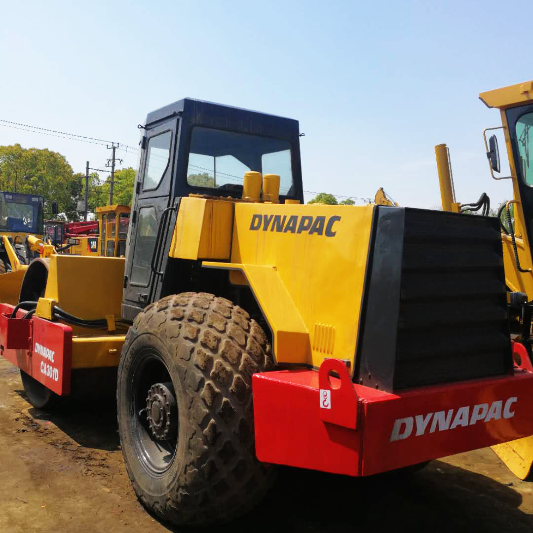 Road Roller Rollers Used Dynapac CA301D 13 Ton Hydraulic Tandem Vibratory Combination Asphalt Road Roller Single Drum