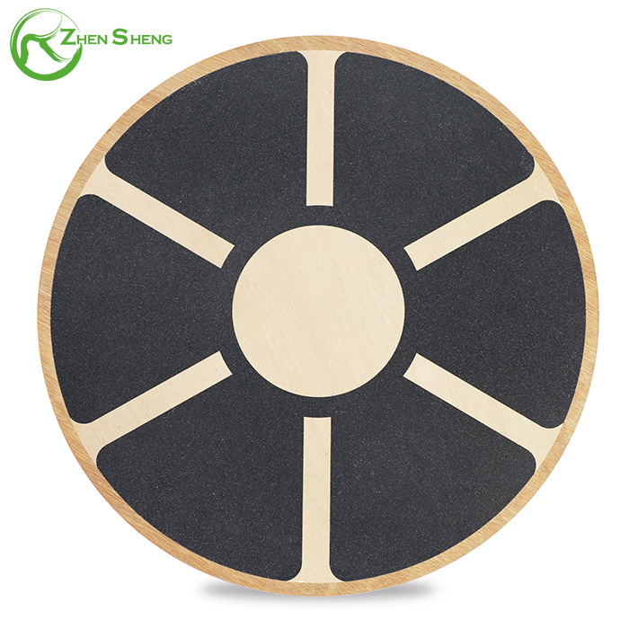 Zhensheng Eco Friendly Custom Logo Balance Board Natural Wood