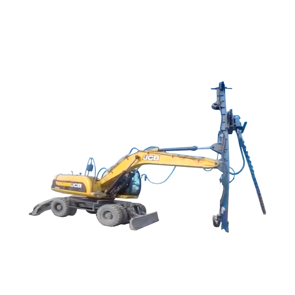 Excavator refitting pile driver for construction engineering price can customized
