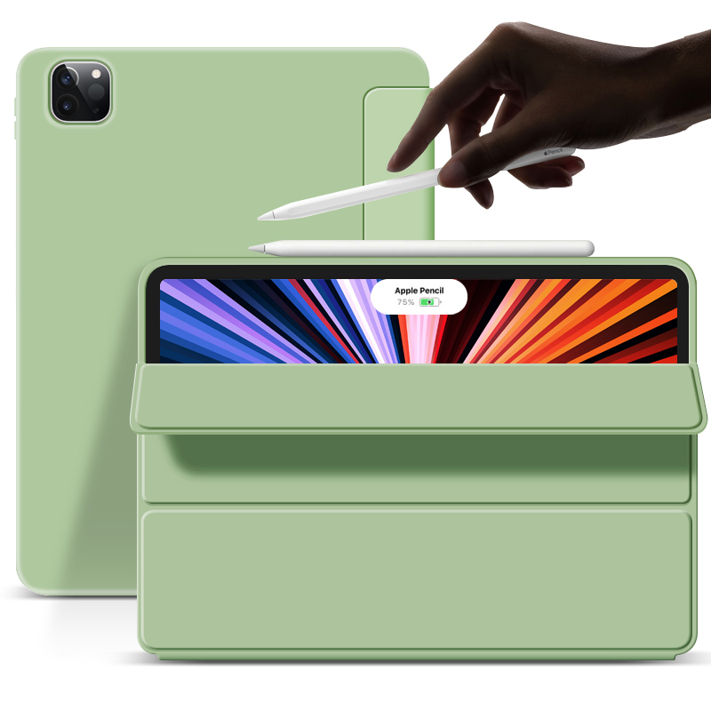 Силиконовый мягкий умный чехол для iPad Pro 11 2021 3-го поколения, чехол для планшета из тпу