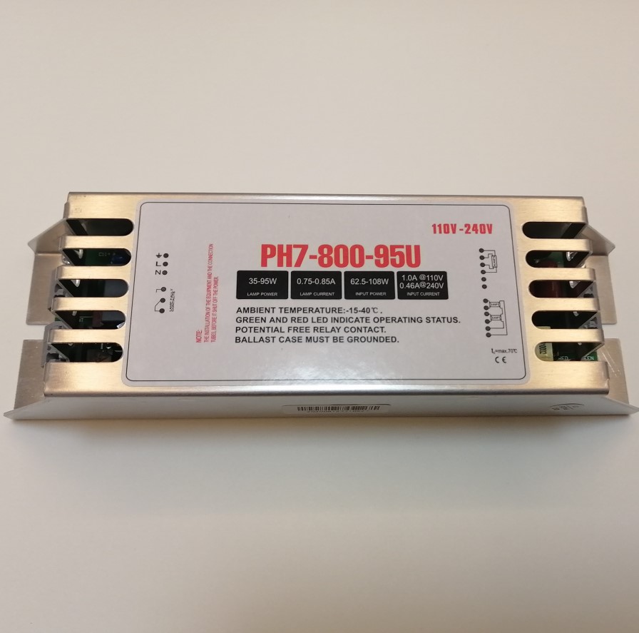 ultraviolet lamp ballast 425mA 800mA 1.2A 2.2A uvc electronic ballast PLL uv bulb matched ballast 18w 36w 55w 60w 95w