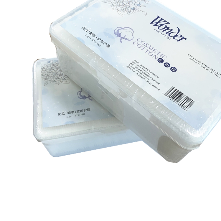 disposable nonwoven fabric discharge makeup cotton cosmetic pads Cleaning face tool