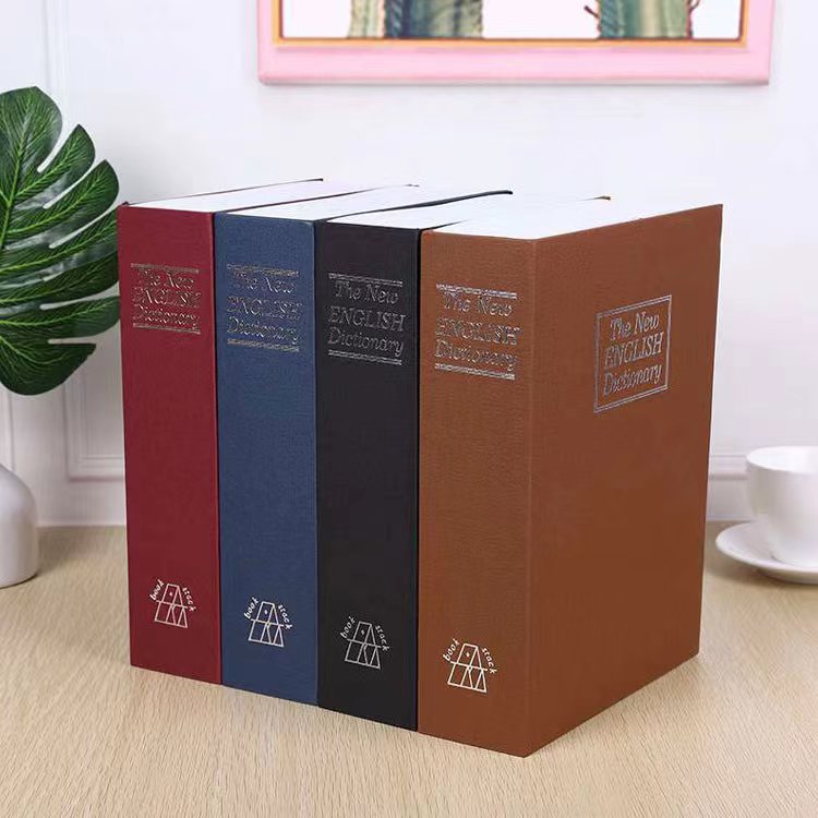 Прямая поставка от производителя, креативный английский словарь, книга, коллекция, сейф, металлический Сейф