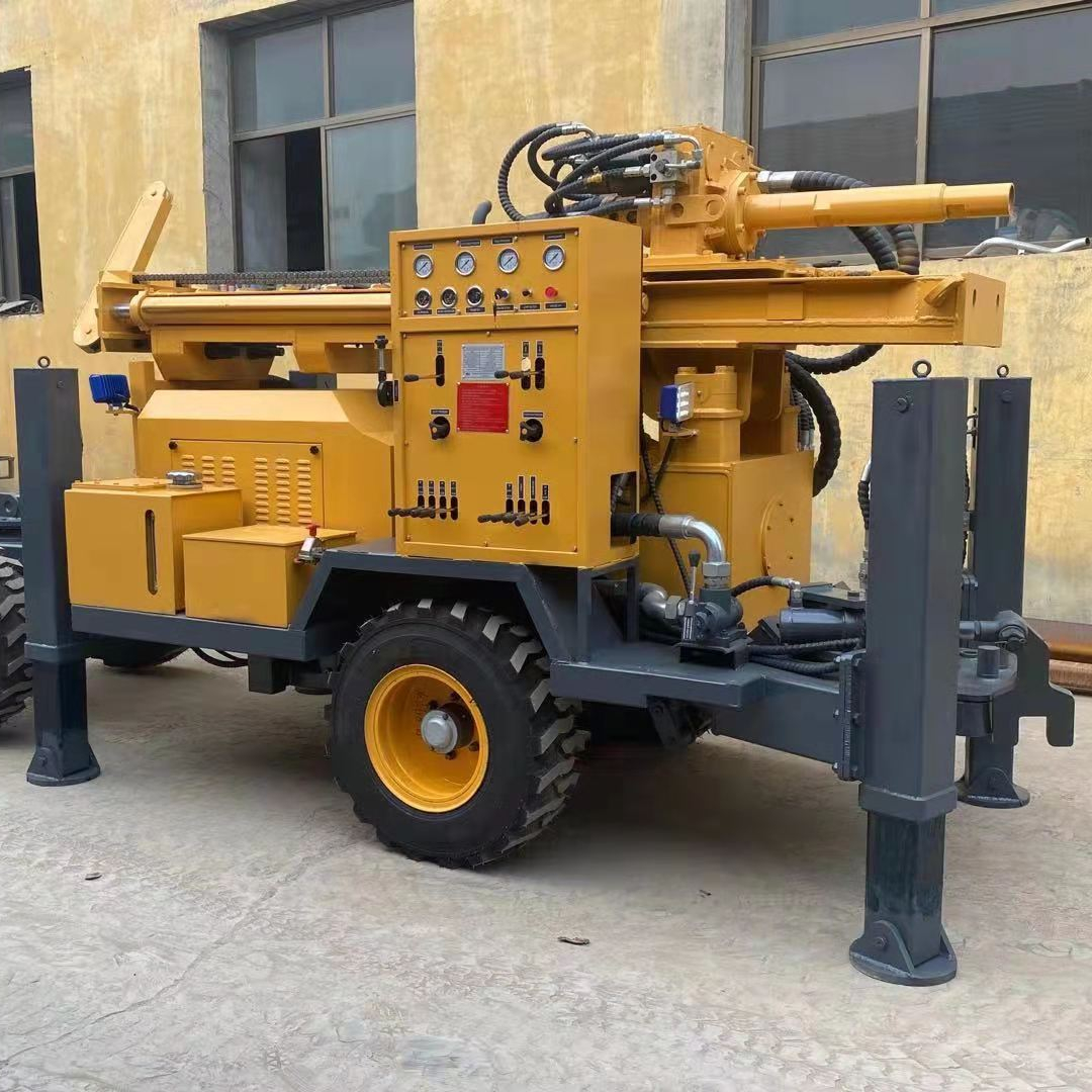 BDM-200JH модель трейлера установленная буровая установка колодца воды