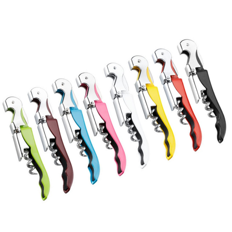 Custom Logo No MOQ Multifunction Deluxe Stainless Steel Wine Corkscrew Wine Bottle Opener Wine Opener For Promotion Gift