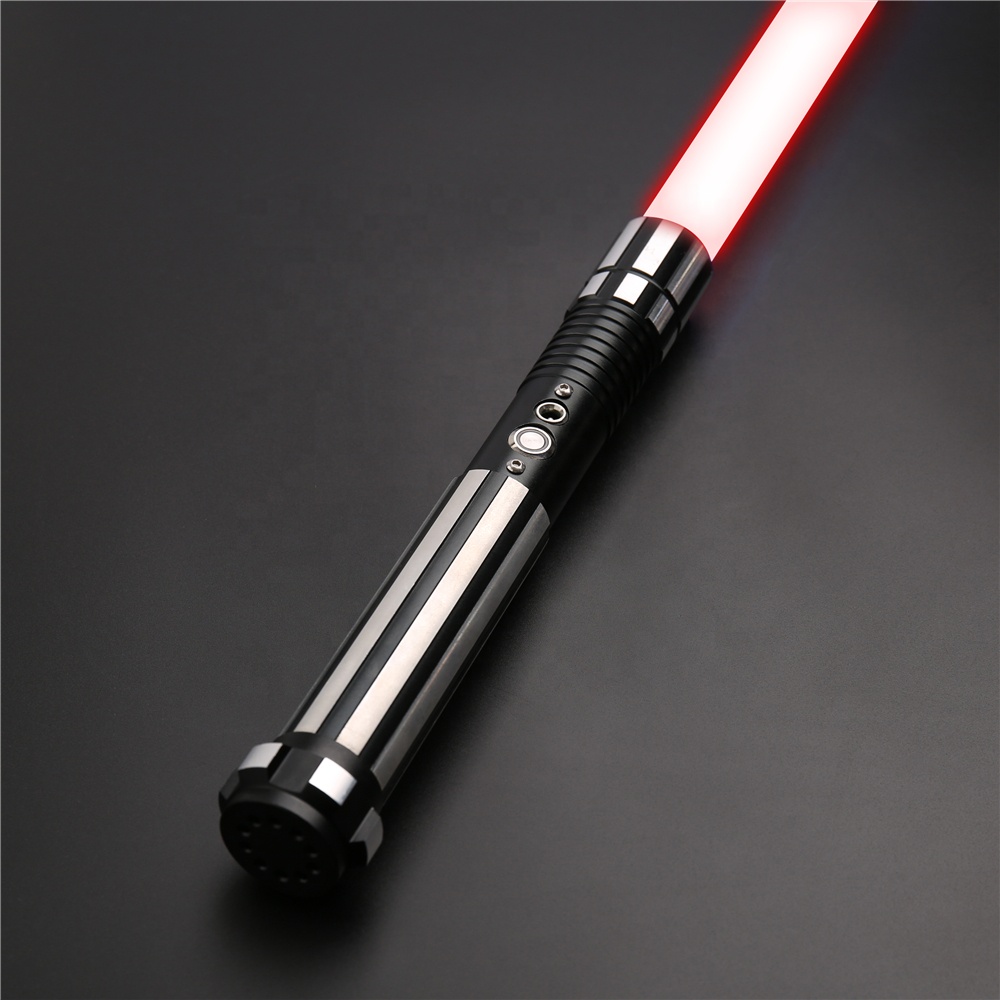 Txqsaber 2021 RGB световой меч 1 дюймов 82 см Дуэль лезвие силу FX световой меч со звуком и светодиодной подсветкой металлическая ручка вок Toy-TS015