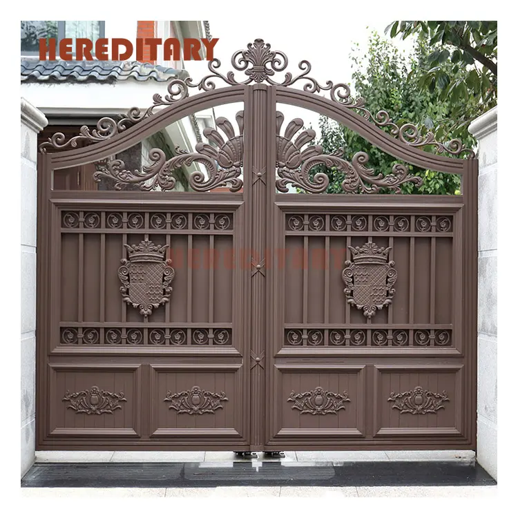 China factory stainless steel gates prices and steel entrance gates