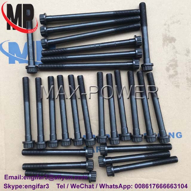 6D16T болт головки цилиндра ME041111 M14X129 ME041112 M14X192 для дизельных экскаваторов
