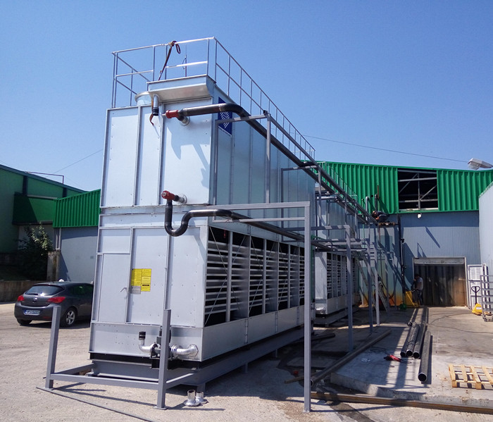 100KW для 5000kw NH3 R717 аммиака Испарительный конденсатор для компрессора холодного хранения