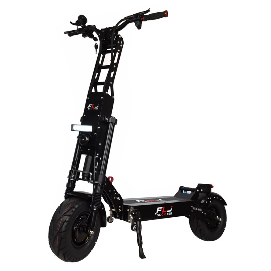 FLJ 13 inch K6 fat tire 6000W electric scooter in Europe warehouse with fast shipment