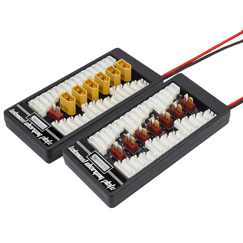T Plug XT60 переходник для параллельного зарядного устройства, плата расширения для 2S-6S LiPo аккумулятора, адаптер зарядного устройства