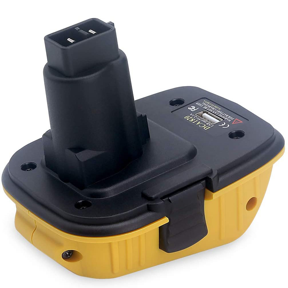 Адаптер для аккумулятора Mellif для Dewalt, адаптер 20 в 18 в, преобразователь DCA1820 с USB-портом, аккумулятор 20 в для инструментов 18 в