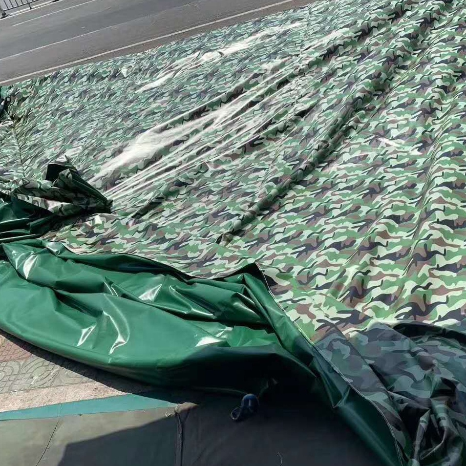 Армейский зеленый 500D ПВХ покрытый брезент для дождевой воды и рыболовных брюк