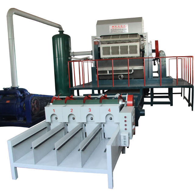 Good Quality Automatic Pulp Paper small egg tray making machine|recycling waste paper egg tray machine