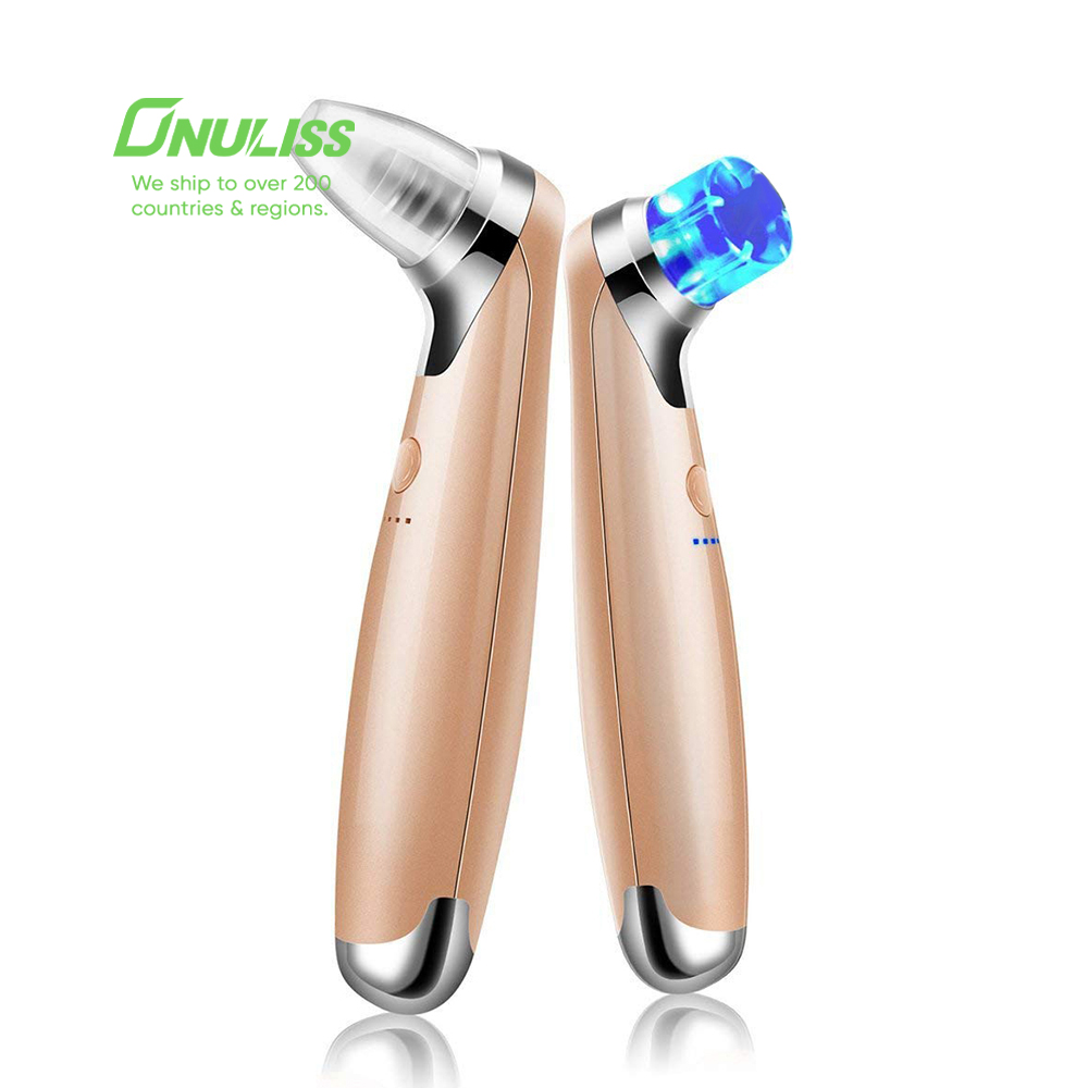 Facial Pore Cleanser Electric Acne Comedone Extractor Kit USB Rechargeable Blackhead Suction Tool