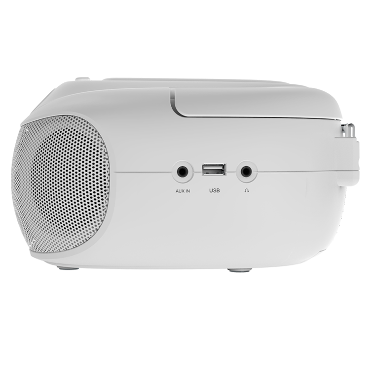Продажа с завода, аудиоплеер, портативный cd fm-радиоплеер boombox с входом AUX