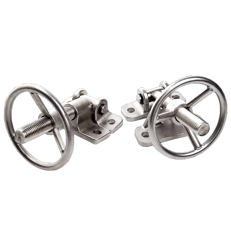 Factory direct round handle rice steaming cart, rotating hand wheel pressing handle round oven valve
