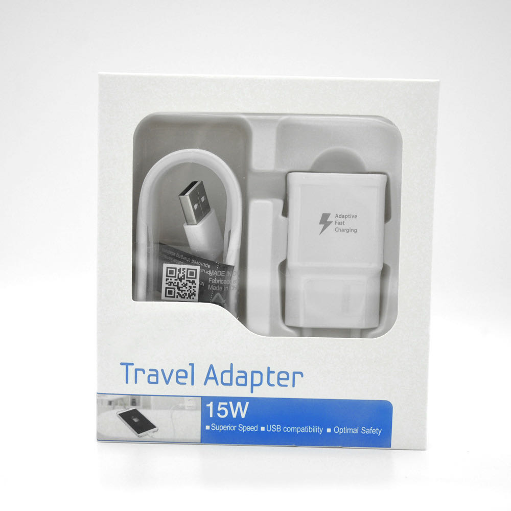 1,5 м Micro usb кабель для передачи данных адаптер 15 Вт 2 in1 зарядное устройство набор для быстрого зарядного устройства для Samsung Galaxy S6/ S7 Note4 с упаковкой