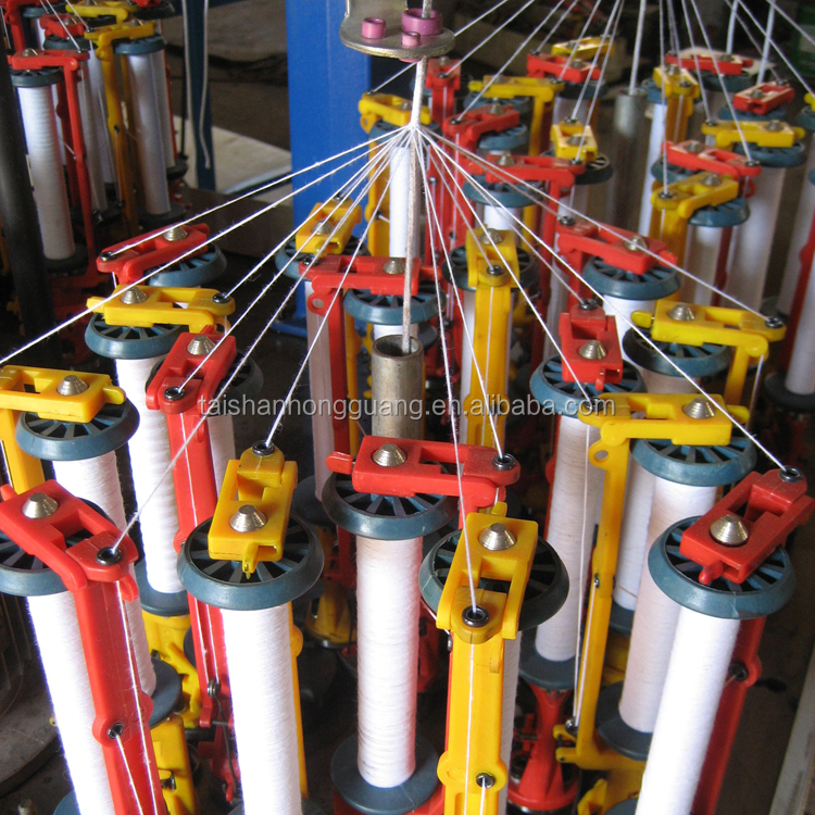 high speed diamond rope braiding machine round rope flat rope braiding