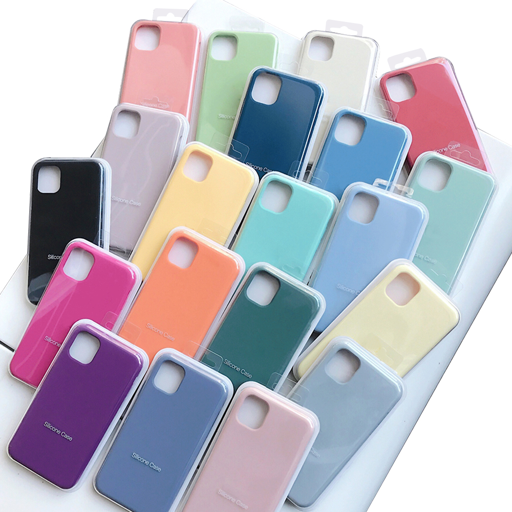Innoliance для Apple iphone 12 11 Pro Max, Пользовательский логотип, жидкое Силиконовое мягкое волокно внутри, хорошее качество, чехлы для мобильных телефонов