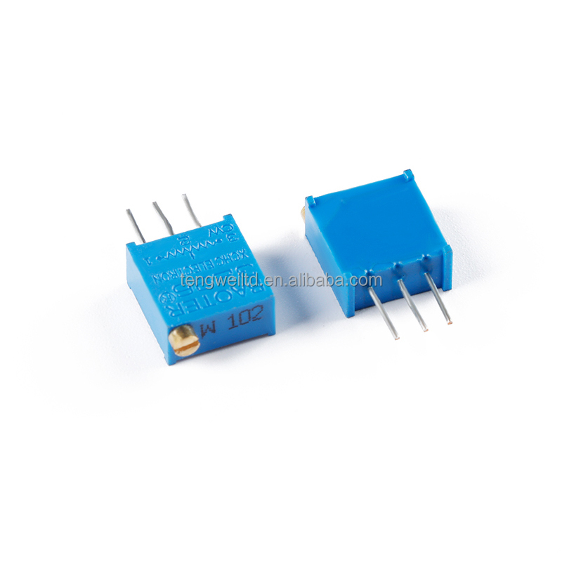 Резисторы для триммера 3296W-1-102 потенциометры 1K 500mW 3296W 1K Ohms 1/2W 3296W-1-102LF