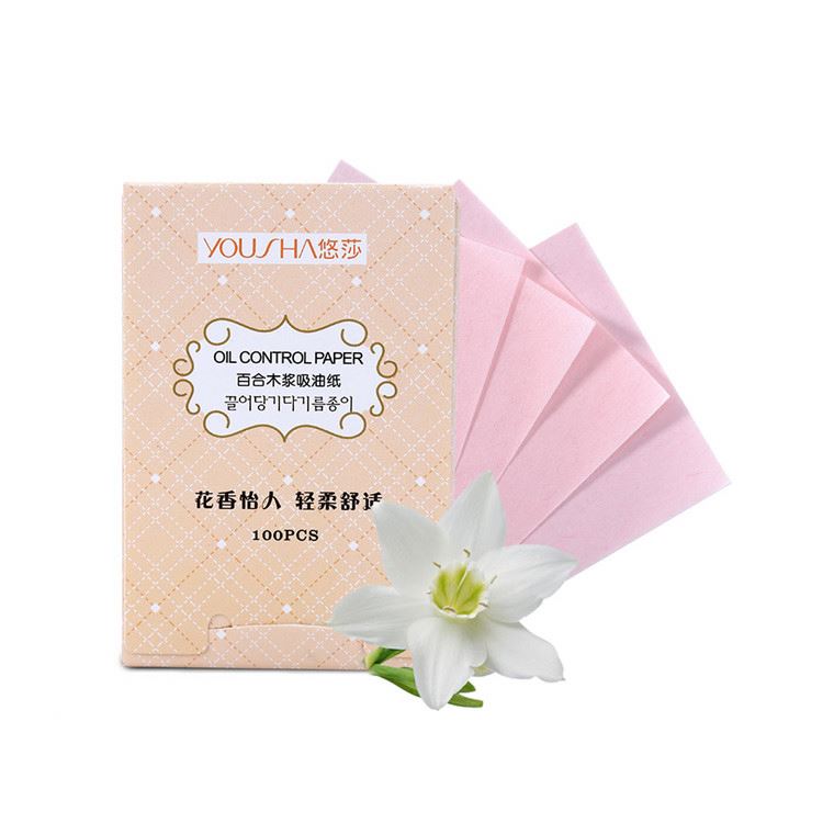 Natural Bamboo Charcoal face oil absorbent tissue paper
