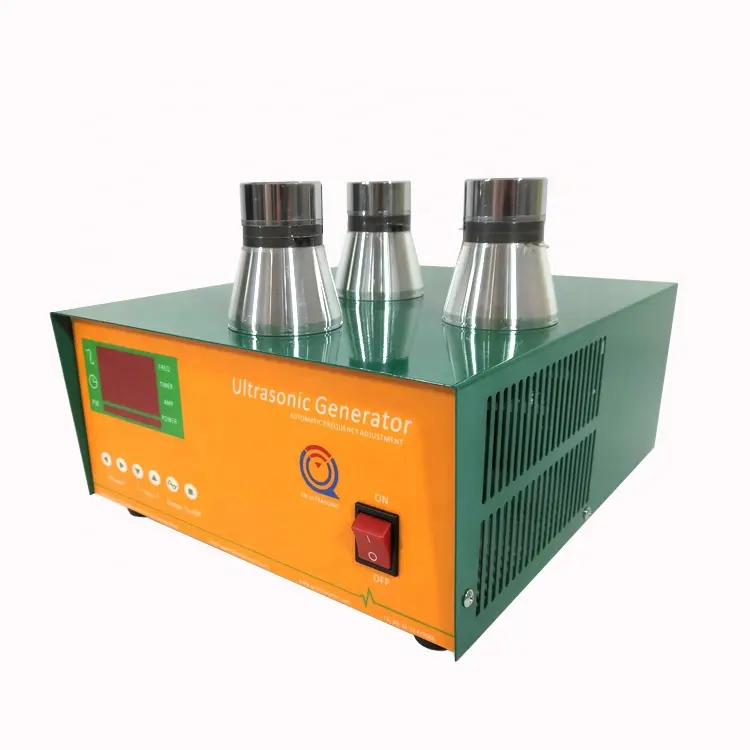 Piezoelectric Digital Ultrasonic Sound Generator 200khz 1500w Ultrasonic Frequency Generator