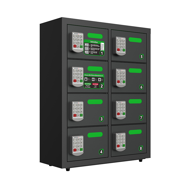 Металлический шкаф для зарядки мобильного телефона KiDiGi 6 Bay/8 Bay /16 Bay/28 Bay Pin код