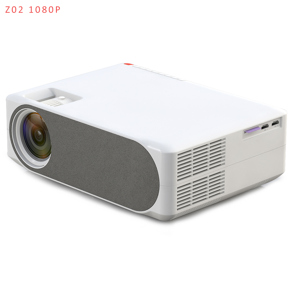 Новый проектор 1080P, цифровой проектор keystone 45, контрастность 2000:1, мультимедийный FHD ЖК-проектор с большим экраном до 300