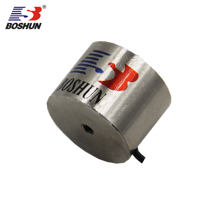 Промышленный небольшой 12V DC Электрический Холдинг Электромагнит Круглый электромагнитный патрон
