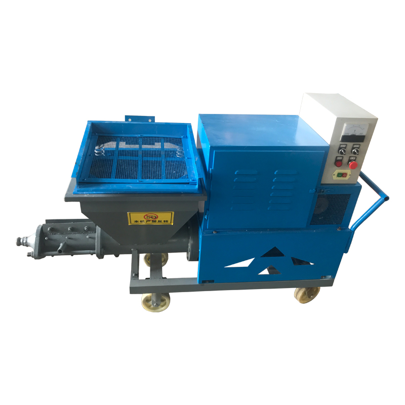 High Power Easy To Operate Electric Engine Screw Mortar Sprayer Cement Mortar Spraying Machine