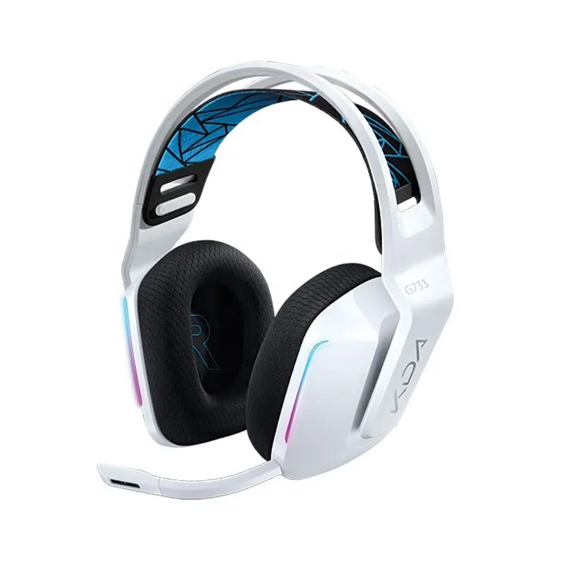 logitech G733 LIGHTSPEED KDA wireless headset RGB Symphony gaming headset with microphone white