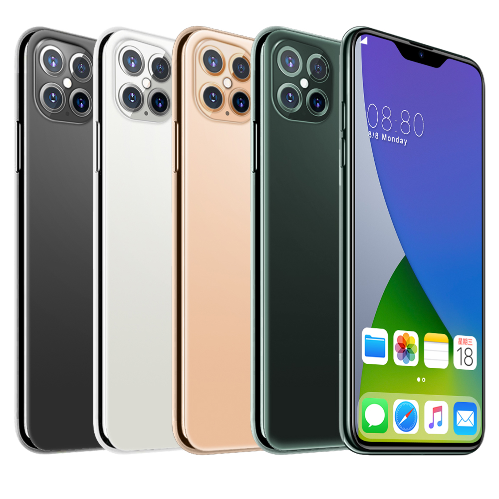 Бесплатная доставка в США Великобританию i12 pro 6,5 дюймовый цветной мобильный телефон смартфон 256G + 8 Гб памяти Высокое качество оптовая продажа телефонов