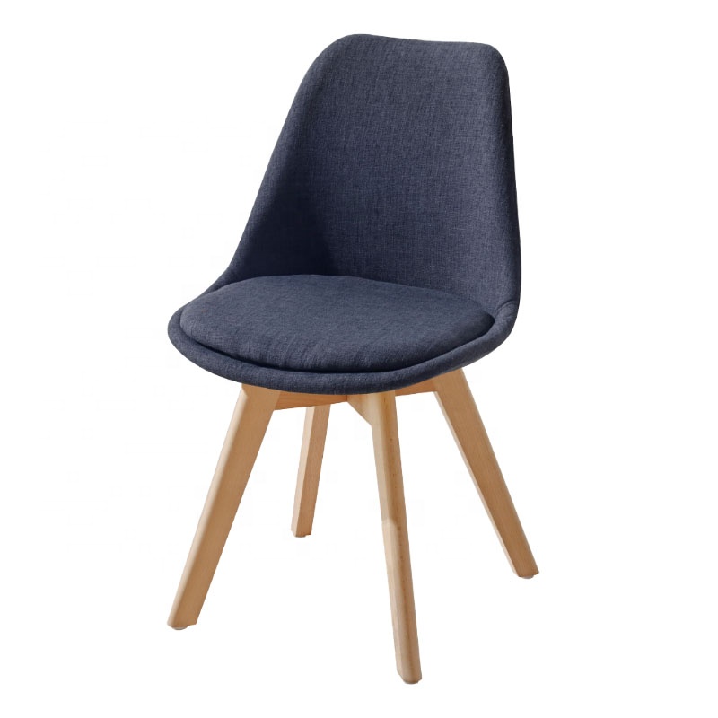 2020 NEW design HOME furniture fabric cover dining room chair wooden legs patchwork dining chairs sale