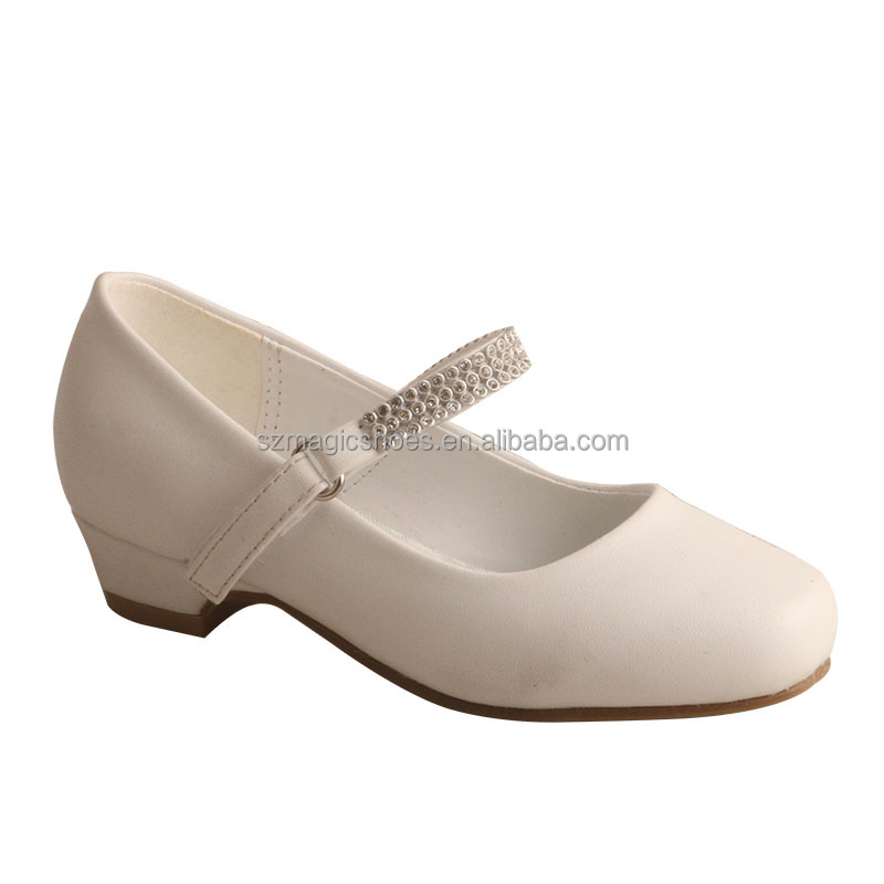 White Wedding Shoes for Children