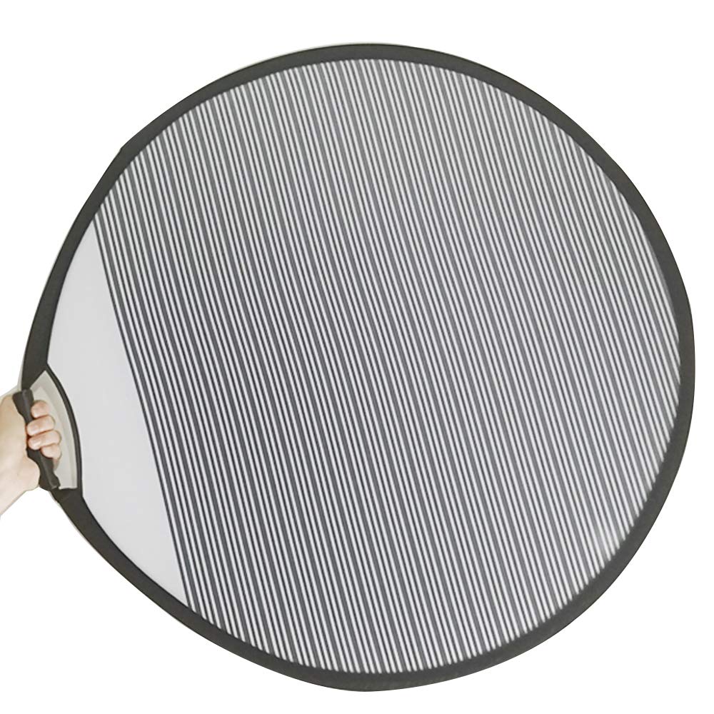 80cm Round Stripe Flexible Foldable Lining Car Dent Reflector Board