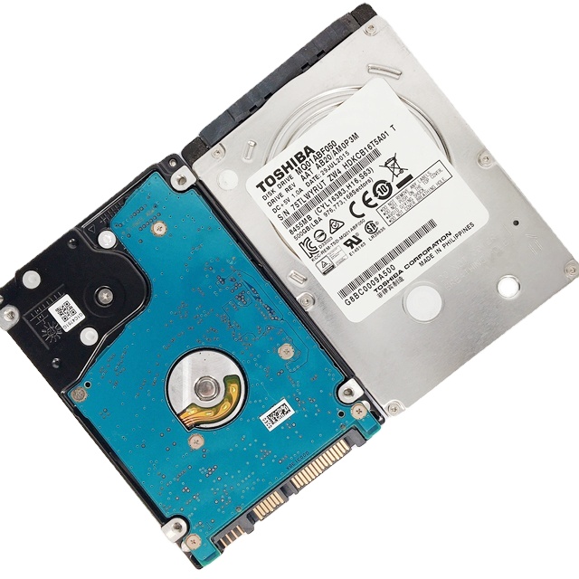 Дешёвый бывший в употреблении 2,5 дюймов Toshiba SSD HDD Тонкий 500 Гб внешних жестких дисков