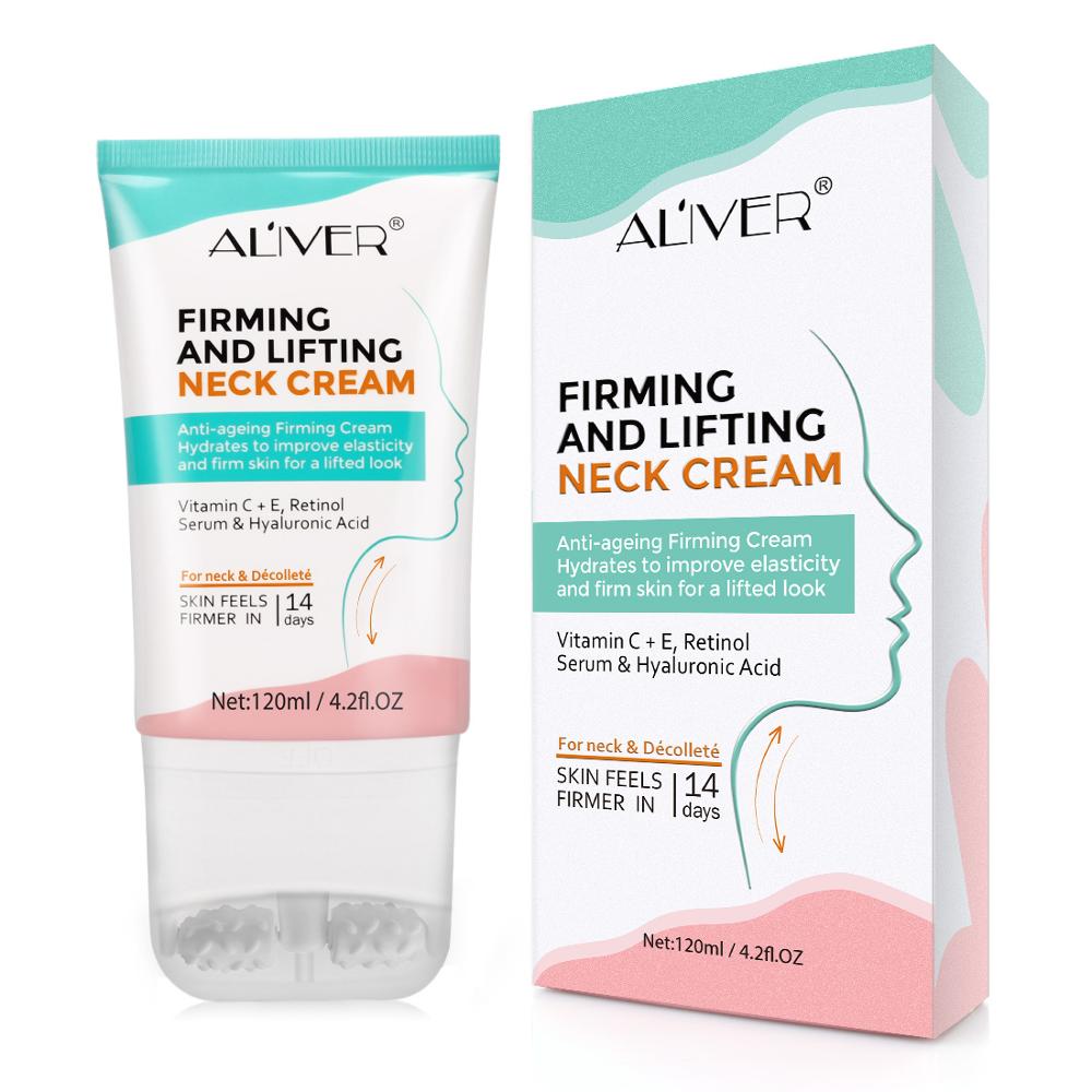 2 in 1 message top Anti- aging whitening skin firming neck cream