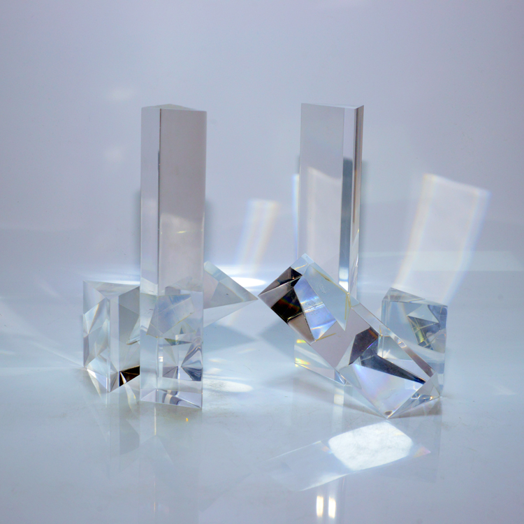 Home Decor High end Polish Transparent Acrylic Iceberg Shape Crystal Laser Engraved Plaques